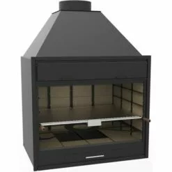 FM CALEFACCION Barbecue Charbon Bois FM BF-90 à Poser Ou à Encastrer