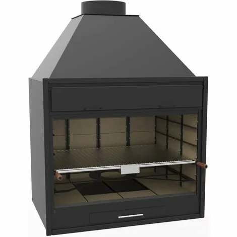 FM CALEFACCION Barbecue Charbon Bois FM BF-90 à Poser Ou à Encastrer 4 FM CALEFACCION Barbecue Charbon Bois FM BF-90 à Poser Ou à Encastrer – Image 2