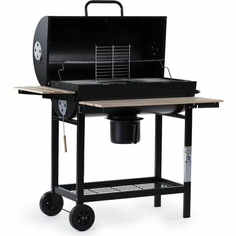 HABITAT ET JARDIN Barbecue Charbon De Bois "King" - 95 X 63 X 105 Cm - Noir 6 HABITAT ET JARDIN Barbecue Charbon De Bois "King" - 95 X 63 X 105 Cm - Noir – Image 4
