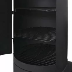 VidaXL Barbecue Au Charbon De Bois Avec Etagère Inférieure Noir XXL - Noir -France Barbecue Soldes Boutique 8846778 4